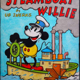 Toile Steamboat 14 "Steamboat Willie Ubby"
